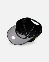 New Era Oakland Athletics 'Team Color Satin' 9FORTY A-Frame Snapback Official Team Color