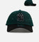 New Era New York Yankees 'Gothic Script Two Tone' 9FORTY A-Frame Snapback Dark Green/Black