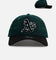 New Era Oakland Athletics 'Gothic Script Two Tone' 9FORTY A-Frame Snapback Dark Green/Black