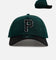 New Era Pittsburgh Pirates 'Gothic Script Two Tone' 9FORTY A-Frame Snapback Dark Green/Black