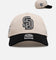 47 Brand San Diego Padres 'Herringbone' 47 Offside Snapback Natural/Black