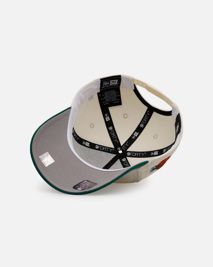 New Era Los Angeles Lakers 'Citrus' 9FORTY A-Frame Snapback Chrome/Green/Orange
