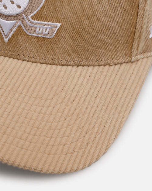 47 Brand Anaheim Ducks 'Apollo Cord Khaki' Hitch Snapback Khaki