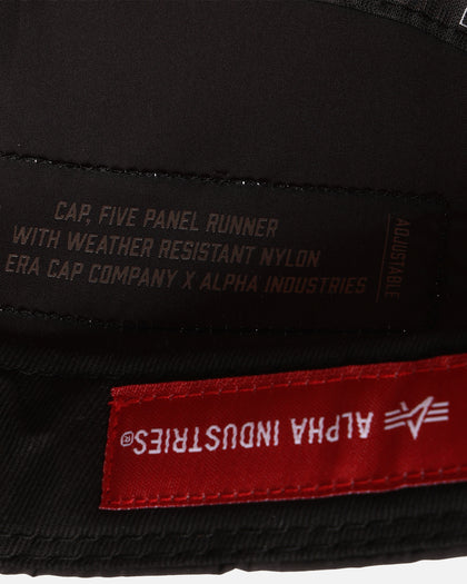 New Era Miami Dolphins 'New Era x Alpha Industries' Camper Strapback Black