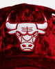 New Era Chicago Bulls 'Velvet Gothic Script' 9FORTY A-Frame Snapback Maroon