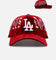 New Era Los Angeles Dodgers 'Velvet Gothic Script' 9FORTY A-Frame Snapback Maroon