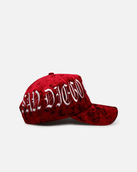 New Era San Diego Padres 'Velvet Gothic Script' 9FORTY A-Frame Snapback Maroon