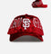 New Era San Francisco Giants 'Velvet Gothic Script' 9FORTY A-Frame Snapback Maroon