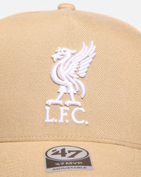 47 Brand Liverpool Football Club 47 MVP Snapback Khaki/White