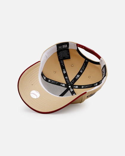 New Era Arizona Diamondbacks 'Vintage' 9FORTY A-Frame Snapback Vegas Gold