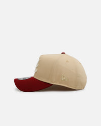 New Era Atlanta Braves 'Vintage' 9FORTY A-Frame Snapback Vegas Gold