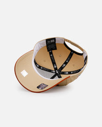 New Era New York Knicks 'Vintage' 9FORTY A-Frame Snapback Vegas Gold
