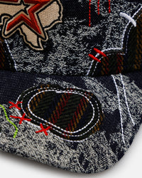 New Era Houston Astros 'Running Stitch' 9FORTY A-Frame Snapback Multi