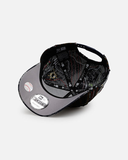 New Era New York Yankees 'Running Stitch' 9FORTY A-Frame Snapback Multi