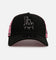 New Era Los Angeles Dodgers 'Thoughtful' 9FORTY A-Frame Trucker Snapback Black/Pink