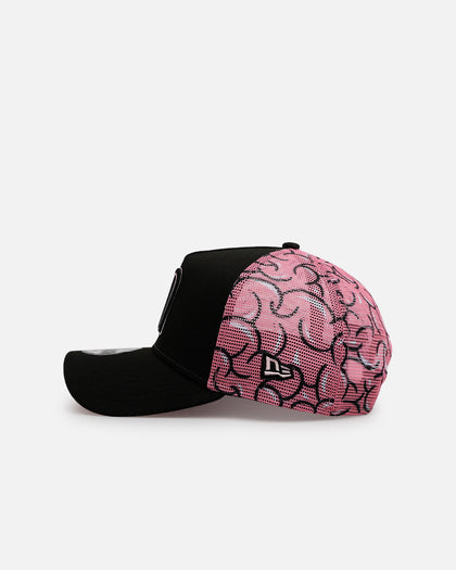 New Era Mexico National Baseball Team 'Thoughtful' 9FORTY A-Frame Trucker Snapback Black/Pink