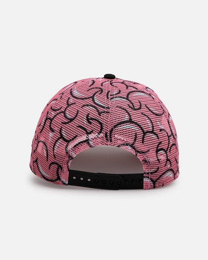 New Era San Diego Padres 'Thoughtful' 9FORTY A-Frame Trucker Snapback Black/Pink
