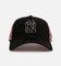 New Era New York Yankees 'Thoughtful' 9FORTY A-Frame Trucker Snapback Black/Pink