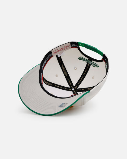 Mitchell & Ness Boston Celtics 'NBA Elite Finals' MVP Snapback Cream/Green