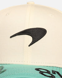 New Era x McLaren F1 'Brazil' Oscar Piastri 9SEVENTY Snapback White