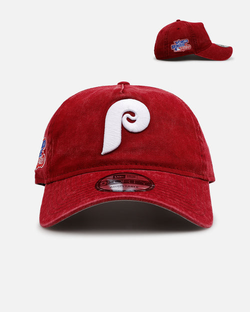 New Era Philadelphia Phillies 'Washed Team Color' Unstructured 9FORTY A-Frame Snapback Official Team Color