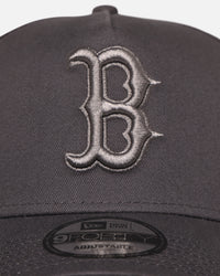 New Era Boston Red Sox 'Tonal Graphite' 9FORTY A-Frame Snapback Graphite