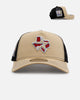New Era Houston Astros 'Vintage Truckers' 9FORTTY A-Frame Trucker Snapback Vegas Gold