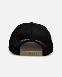 New Era Atlanta Braves 'Vintage Truckers' 9FORTTY A-Frame Trucker Snapback Vegas Gold