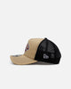 New Era Atlanta Braves 'Vintage Truckers' 9FORTTY A-Frame Trucker Snapback Vegas Gold