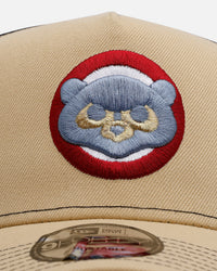 New Era Chicago Cubs 'Vintage Truckers' 9FORTTY A-Frame Trucker Snapback Vegas Gold