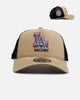 New Era Los Angeles Dodgers 'Vintage Truckers' 9FORTTY A-Frame Trucker Snapback Vegas Gold