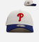 New Era Philadelphia Phillies 'Team Color Visor' 9FORTY A-Frame Snapback Chrome/Official Team Color