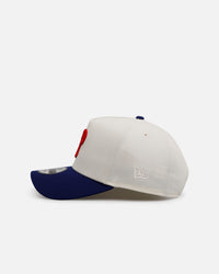 New Era Philadelphia Phillies 'Team Color Visor' 9FORTY A-Frame Snapback Chrome/Official Team Color