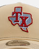 New Era Texas Rangers 'Vintage Truckers' 9FORTTY A-Frame Trucker Snapback Vegas Gold