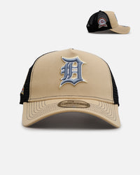 New Era Detroit Tigers 'Vintage Truckers' 9FORTTY A-Frame Trucker Snapback Vegas Gold