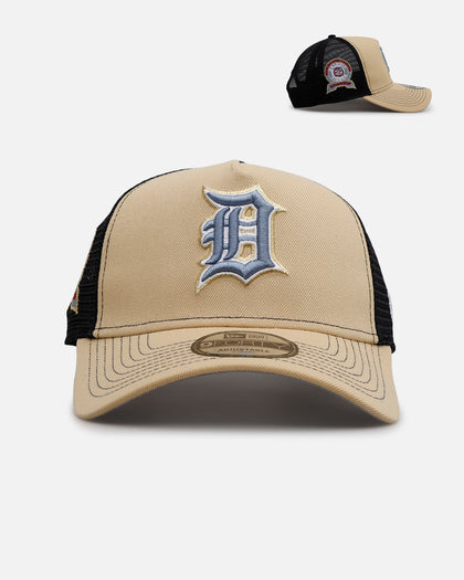 New Era Detroit Tigers 'Vintage Truckers' 9FORTTY A-Frame Trucker Snapback Vegas Gold