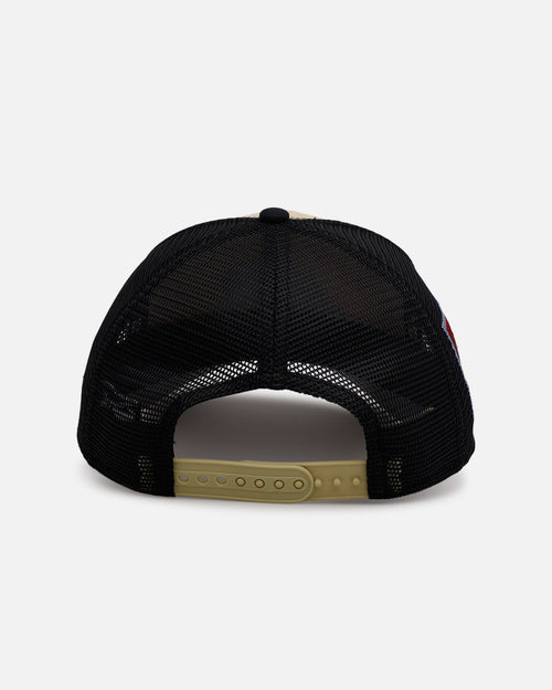 New Era Detroit Tigers 'Vintage Truckers' 9FORTTY A-Frame Trucker Snapback Vegas Gold