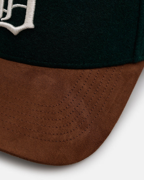 47 Brand Detroit Tigers 'Fall Leaves' 47 Offside Snapback Green/Brown