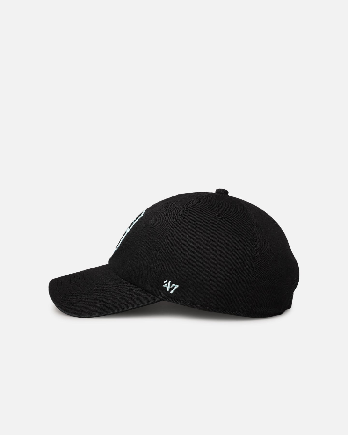 47 Brand Arsenal 47 Clean Up Strapback Black/Turquoise | Culture