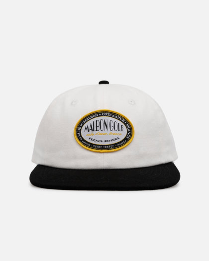 Malbon Chateau Painters Rope Snapback White/Black