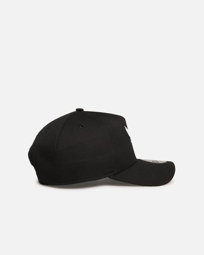 New Era Charlotte Hornets 'Aqua Rose Embroidery' 9FORTY A-Frame Snapback Black/Aqua