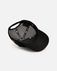 New Era Newcastle Knights 'NRL Mesh Crown' 9FORTY A-Frame Trucker Snapback Black
