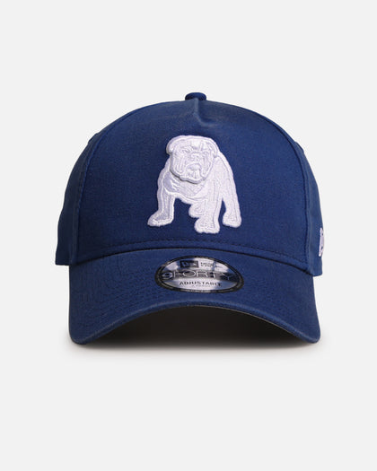 New Era Canterbury-Bankstown Bulldogs 'NRL Washed OTC' 9FORTY A-Frame Snapback Blue