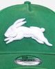 New Era South Sydney Rabbitohs 'NRL Washed OTC' 9FORTY A-Frame Snapback Dark Green