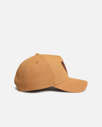 New Era Las Vegas Raiders 'Washed Canvas' 9FORTY A-Frame Snapback Bronze