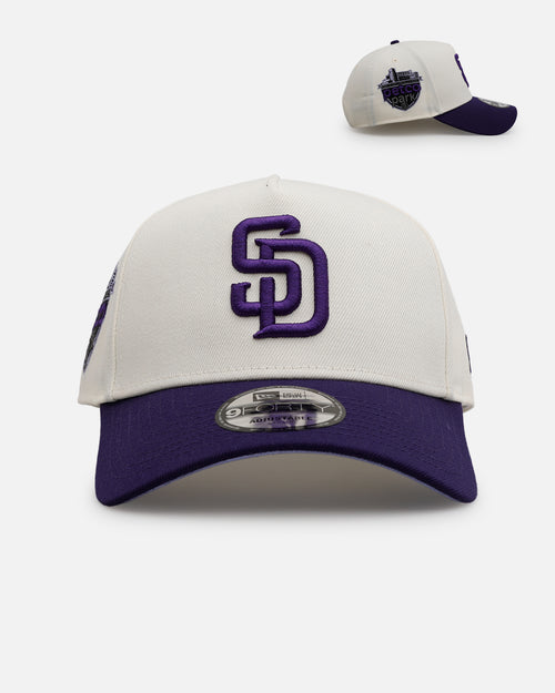 New Era San Diego Padres 'Purple Haze 2.0' 9FORTY A-Frame Snapback Chrome/Purple