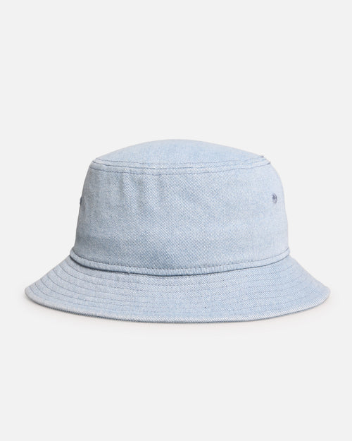 New Era Chicago Bulls 'Washed Denim' Bucket Hat Blue Washed Denim