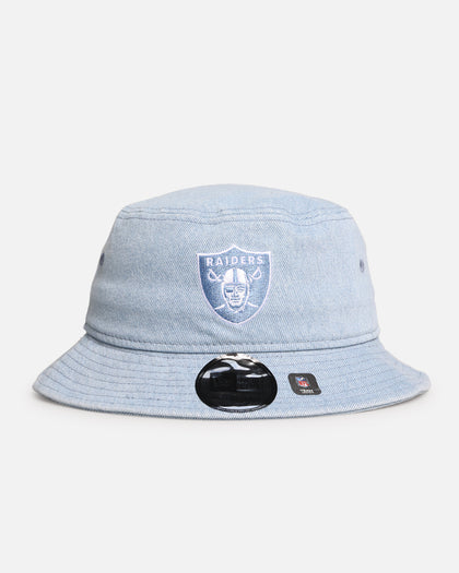 New Era Las Vegas Raiders 'Washed Denim' Bucket Hat Blue Washed Denim