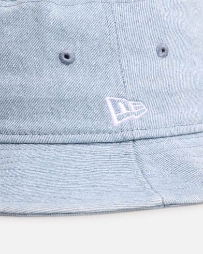 New Era Los Angeles Dodgers 'Washed Denim' Bucket Hat Blue Washed Denim