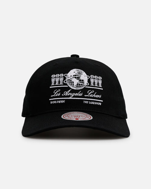 Mitchell & Ness Los Angeles Lakers 'Worldwide' Deadstock Snapback Black